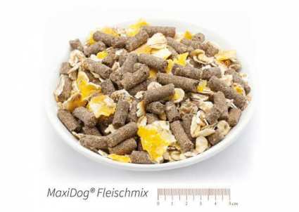 Trockenfutter und Nassfutter mischen  Maxidog Fleischmix von Reico